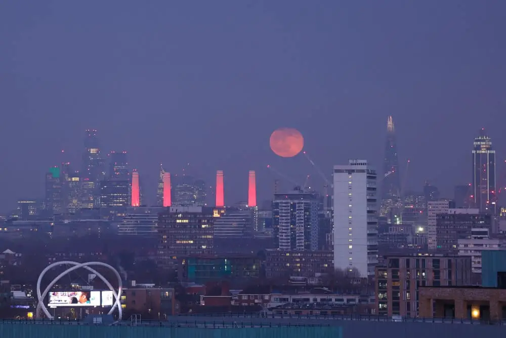 london skyline from a distance