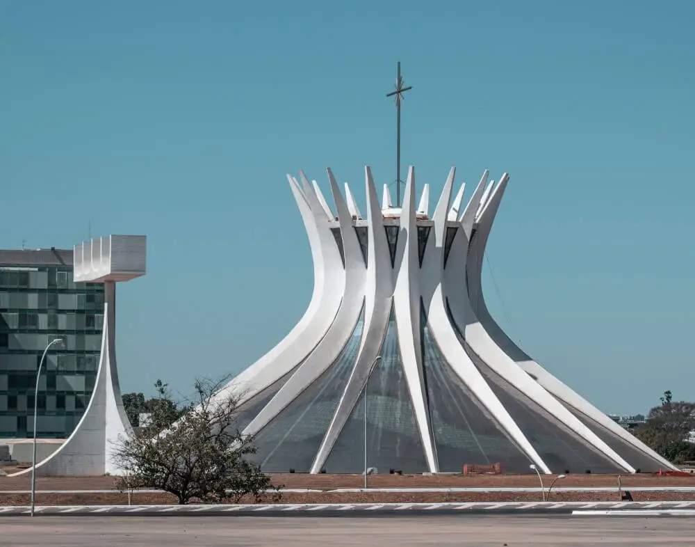 brasilia brutalist structure