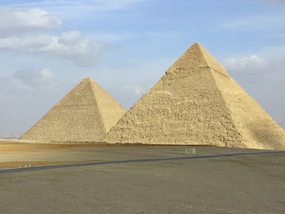 pyramids exterior